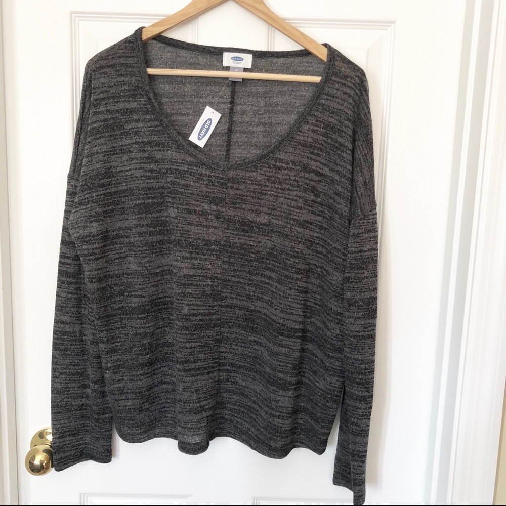 Old Navy Semi Sheer Top Sz M